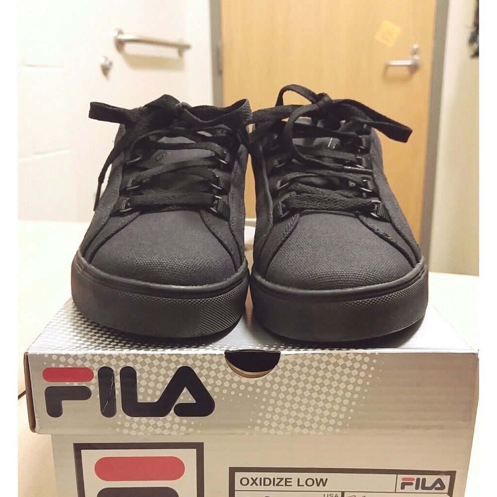 FILA | Womens Black Sneaker Oxidize Low